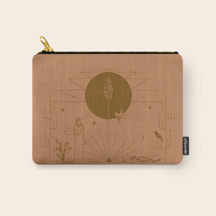 It Was All A Dream - Terracotta Carry All Pouch Gallery Image 1