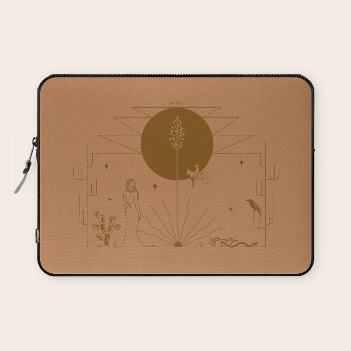 It Was All A Dream - Terracotta Laptop Sleeve Gallery Image 1