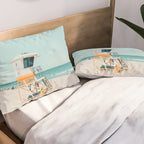 Aussie lifeguard Pillow Sham Gallery Image 2