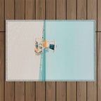 Aussie lifeguard Outdoor Rug Gallery Image 1