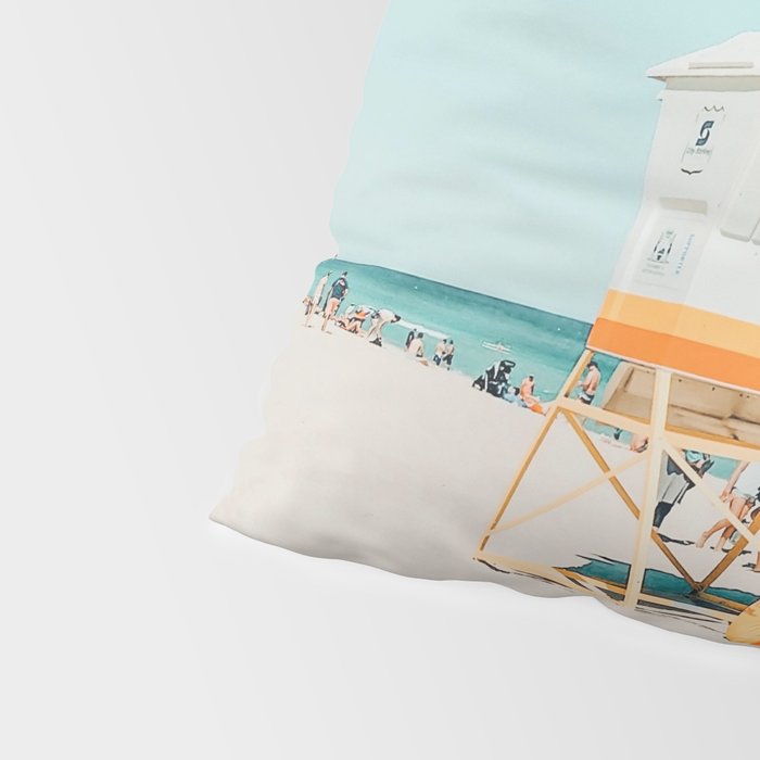Aussie lifeguard Pillow Sham Gallery Image 4