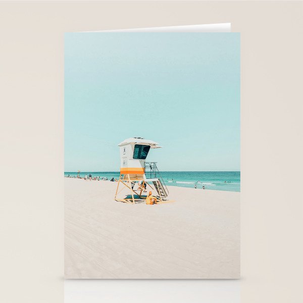 Aussie lifeguard Stationery Card Gallery Image 1