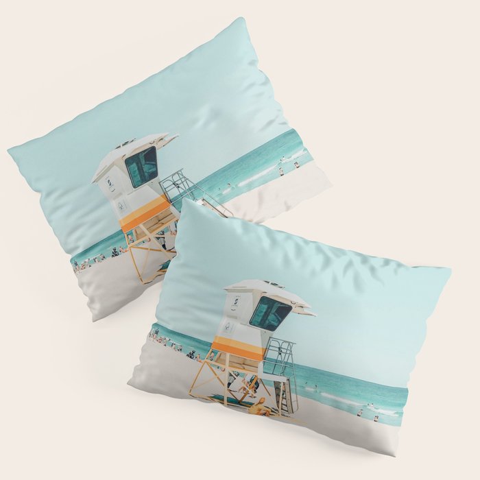 Aussie lifeguard Pillow Sham Gallery Image 1