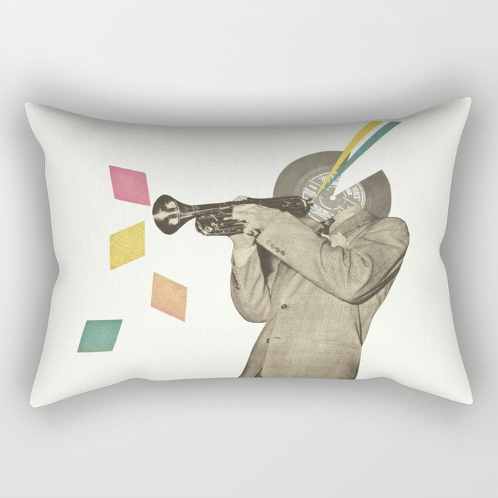 Blue Note Rectangular Pillow Gallery Image 2