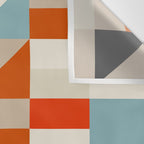 Modern Abstract Geometric Bold Colorful Artwork Wall Tapestry Gallery Image 3