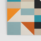 Modern Abstract Geometric Bold Colorful Artwork Poster Gallery Image 3