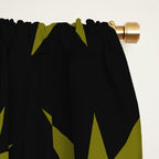 Dark Chartreuse Boom Window Curtain Gallery Image 2