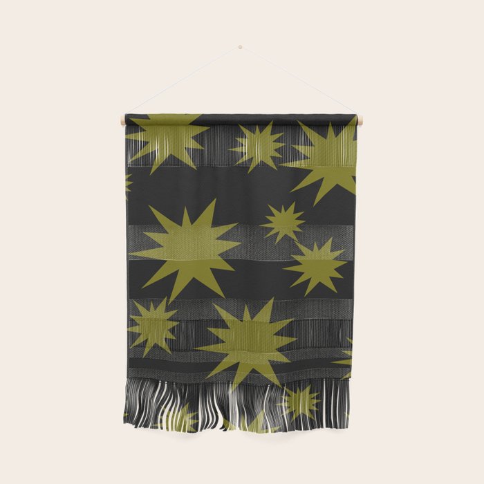 Dark Chartreuse Boom Wall Hanging Gallery Image 1