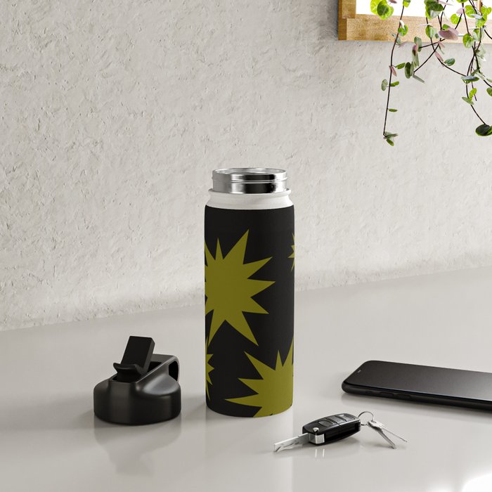 Dark Chartreuse Boom Water Bottle Gallery Image 4