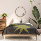 Dark Chartreuse Boom Comforter Gallery Image 3