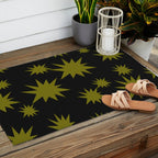 Dark Chartreuse Boom Outdoor Rug Gallery Image 2