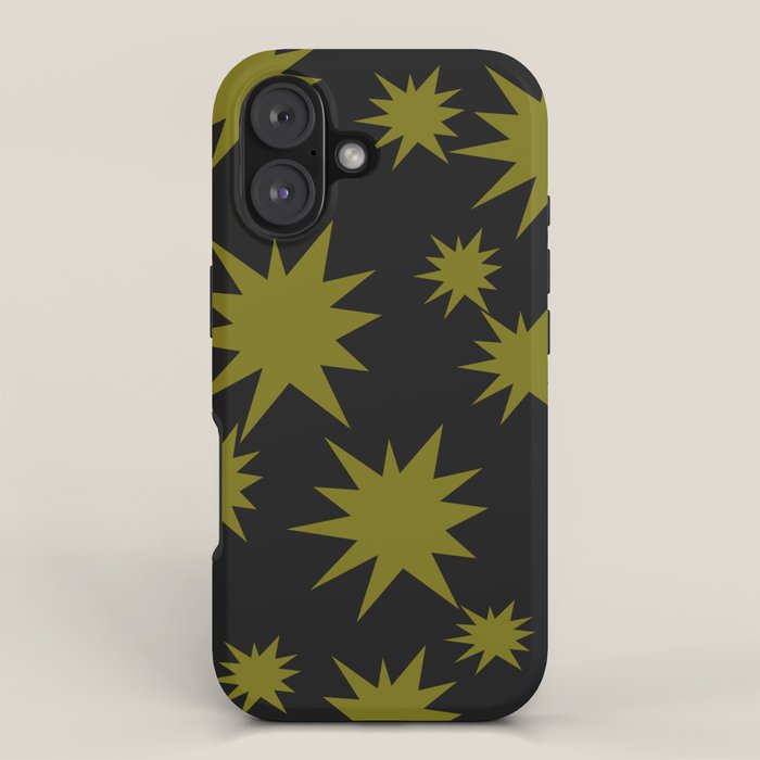 Dark Chartreuse Boom iPhone Case Gallery Image 1