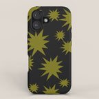 Dark Chartreuse Boom iPhone Case Gallery Image 1