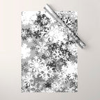 Snowflake Camo Wrapping Paper Gallery Image 1
