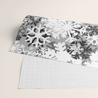 Snowflake Camo Wrapping Paper Gallery Image 2