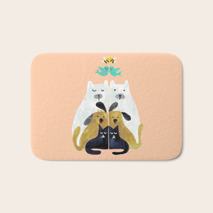 Let's get together Bath Mat Gallery Image 1