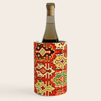 Antique Turkish Kilim Rug Print Wine Chiller Gallery Image 2