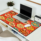 Antique Turkish Kilim Rug Print Desk Mat Gallery Image 2