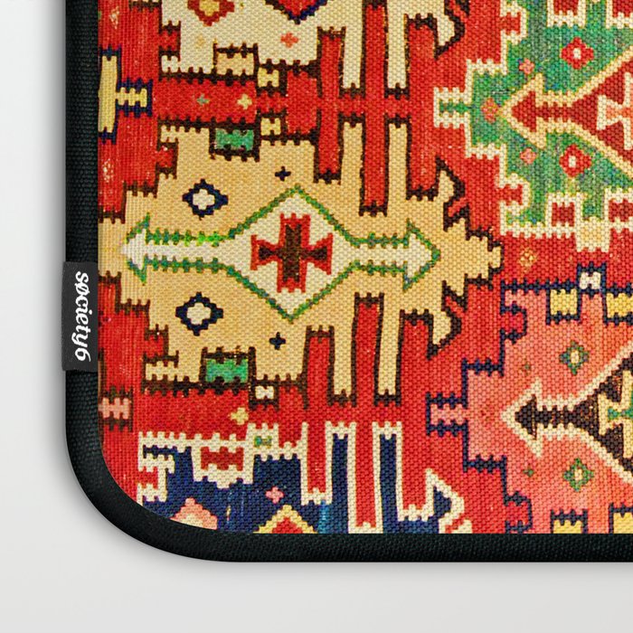 Antique Turkish Kilim Rug Print Laptop Sleeve Gallery Image 3