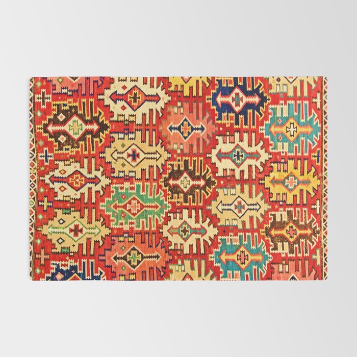 Antique Turkish Kilim Rug Print Rug Gallery Image 2