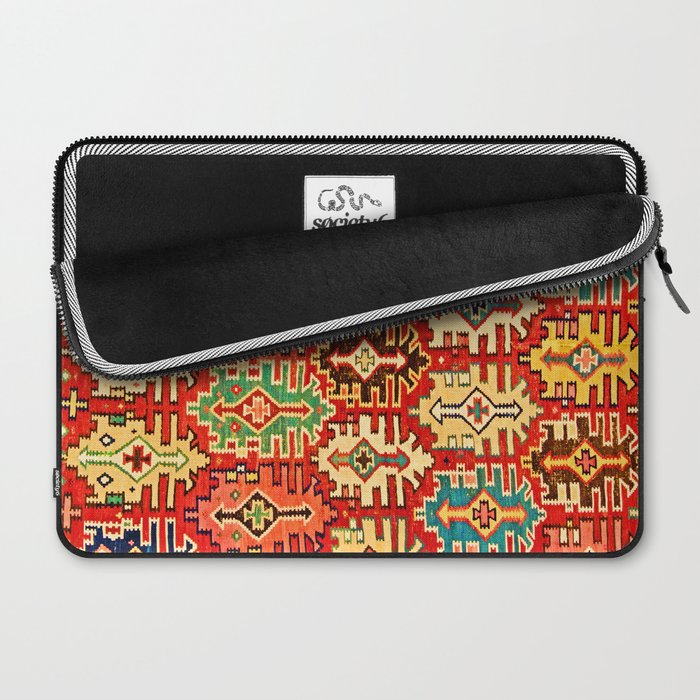 Antique Turkish Kilim Rug Print Laptop Sleeve Gallery Image 2