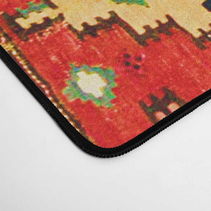 Antique Turkish Kilim Rug Print Desk Mat Gallery Image 4