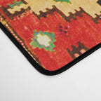 Antique Turkish Kilim Rug Print Desk Mat Gallery Image 4