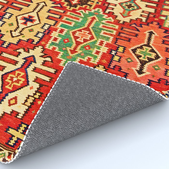 Antique Turkish Kilim Rug Print Rug Gallery Image 4