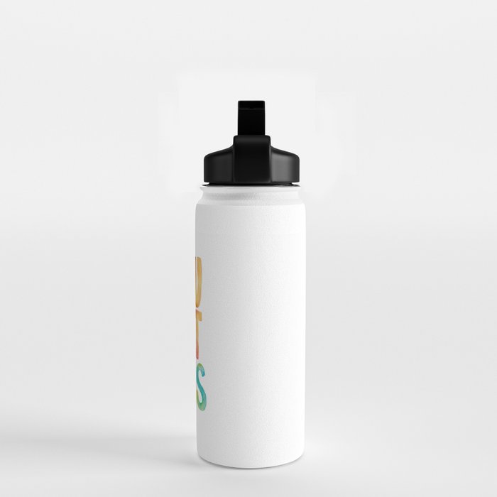 You Got This Rainbow Watercolor Water Bottle Gallery Image 2
