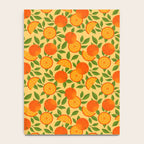 Orange Pattern on Yellow Notebook Gallery Image 4