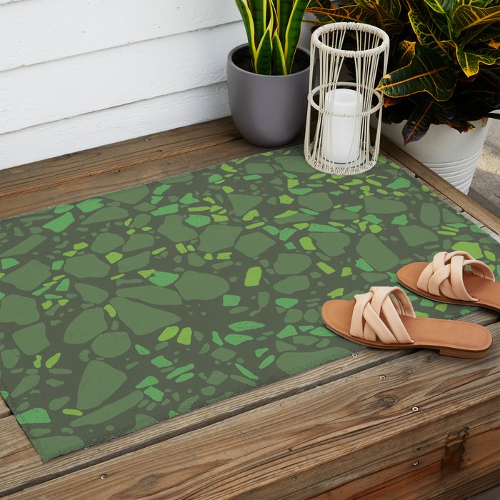 Terrazzo #4 Outdoor Rug Gallery Image 2