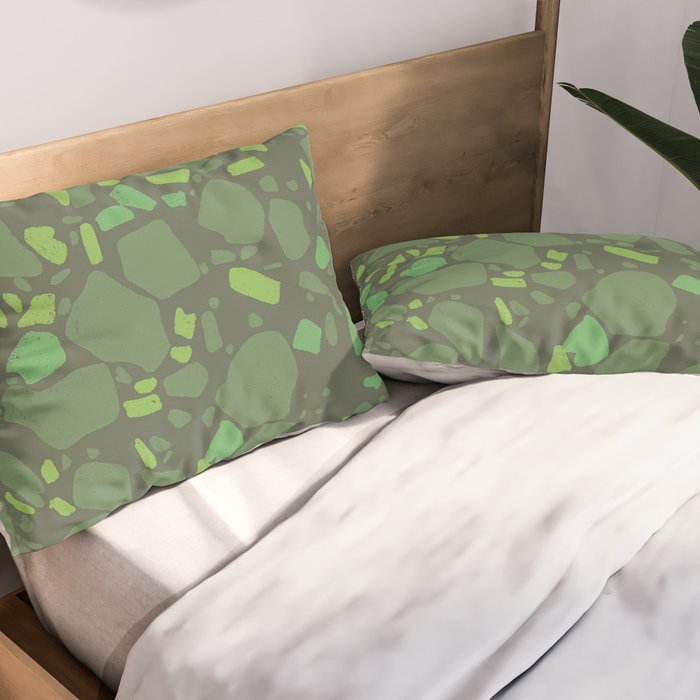 Terrazzo #4 Pillow Sham Gallery Image 2