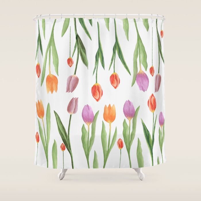 Tulips Shower Curtain Gallery Image 1