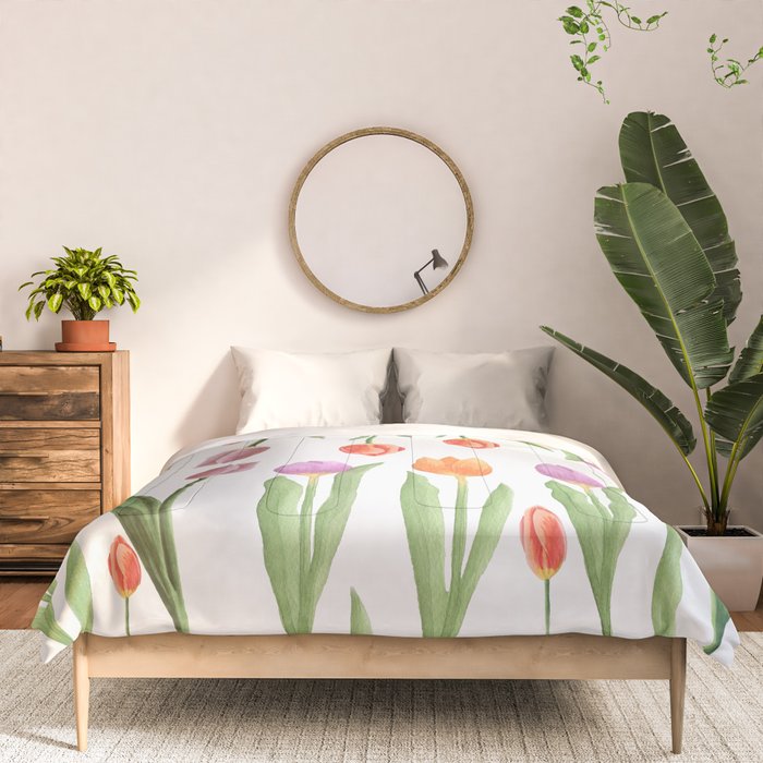 Tulips Comforter Gallery Image 3