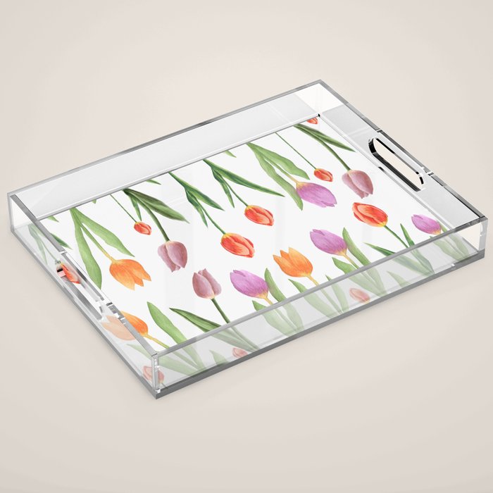 Tulips Acrylic Tray Gallery Image 1