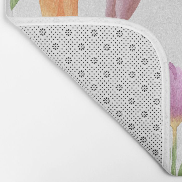 Tulips Bath Mat Gallery Image 2