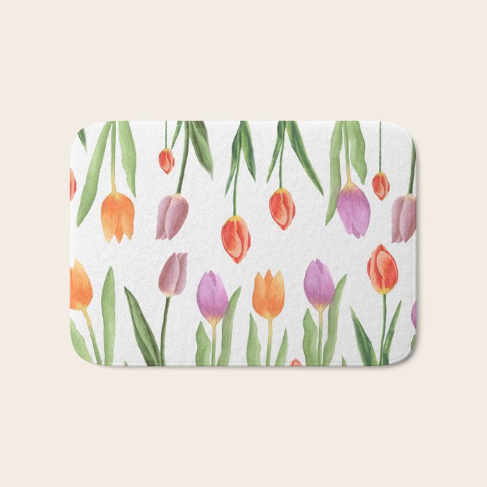 Tulips Bath Mat Gallery Image 1
