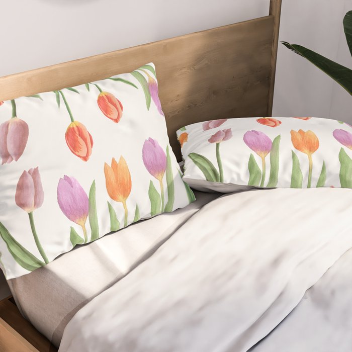 Tulips Pillow Sham Gallery Image 2