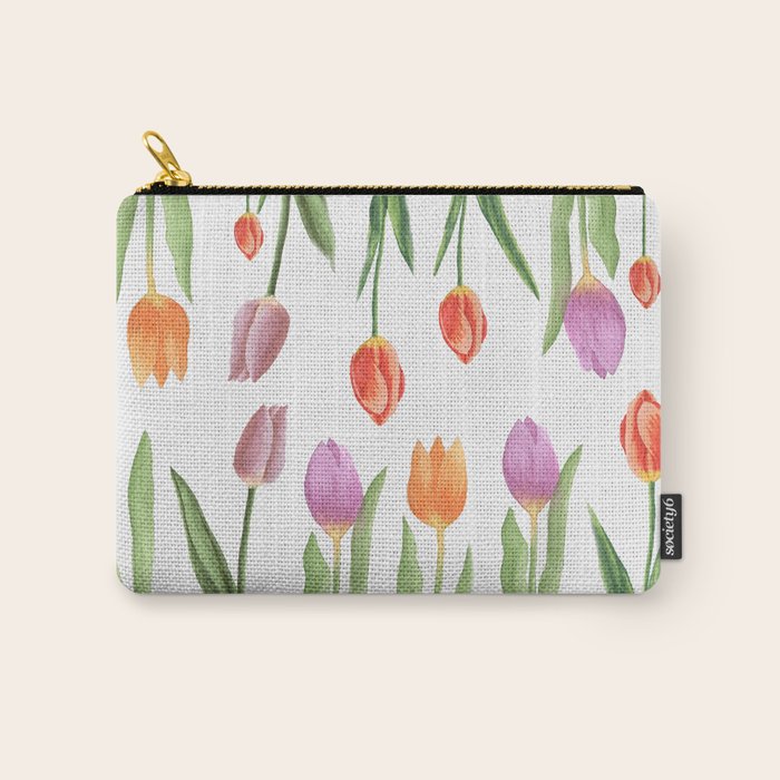 Tulips Carry All Pouch Gallery Image 1