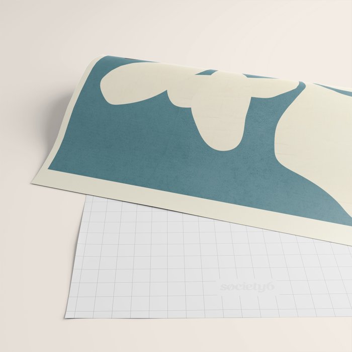 Abstract Modern Flowers 2 Wrapping Paper Gallery Image 2