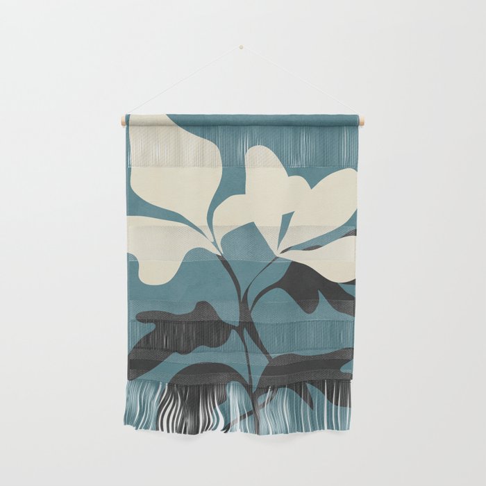 Abstract Modern Flowers 2 Wall Hanging Gallery Image 1