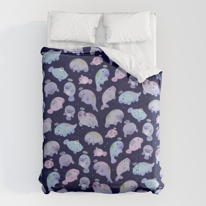 Sea cow (Sirenians) Comforter Gallery Image 6