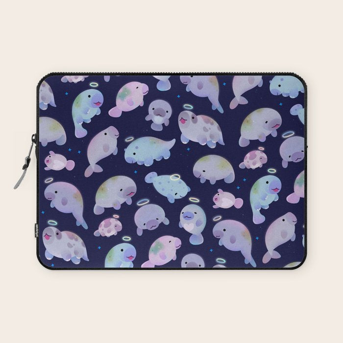Sea cow (Sirenians) Laptop Sleeve Gallery Image 1