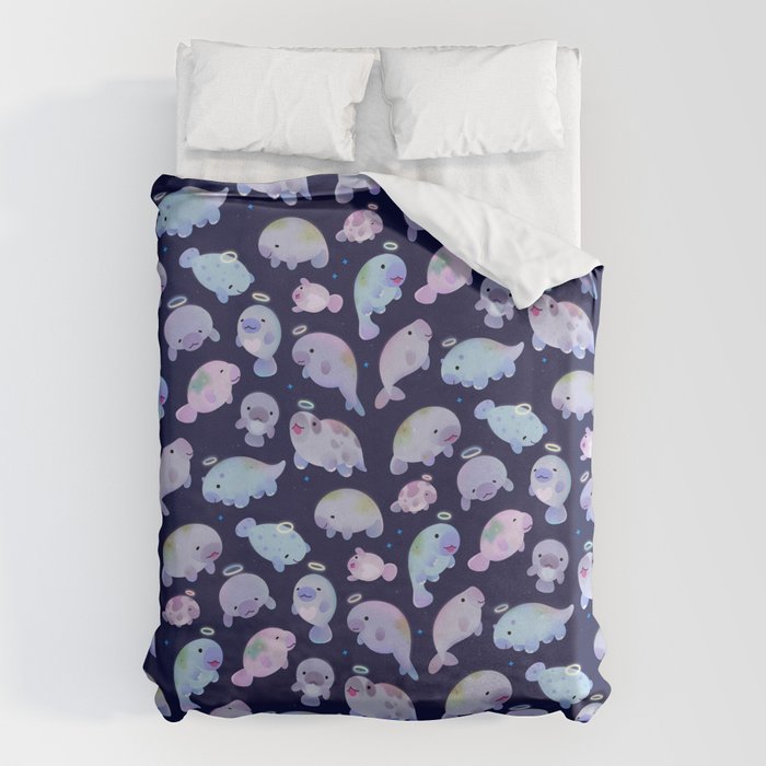 Sea cow (Sirenians) Duvet Cover Gallery Image 1