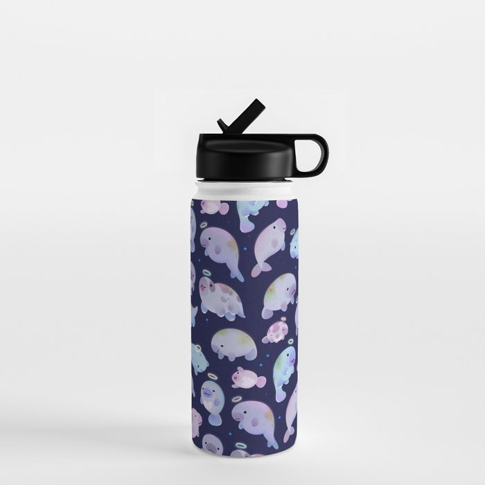 Sea cow (Sirenians) Water Bottle Gallery Image 1