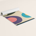 Mid-Century Abstract Balance 11 Yoga Mat Gallery Image 2