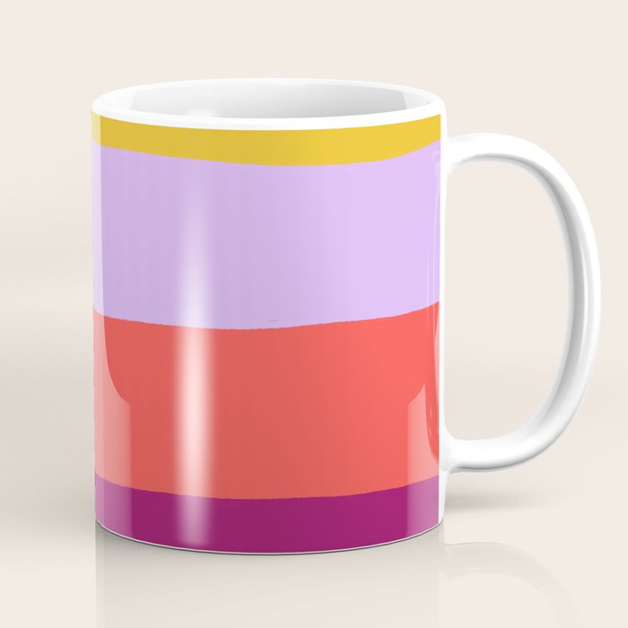 Sunset Stripes Coffee Mug Gallery Image 1