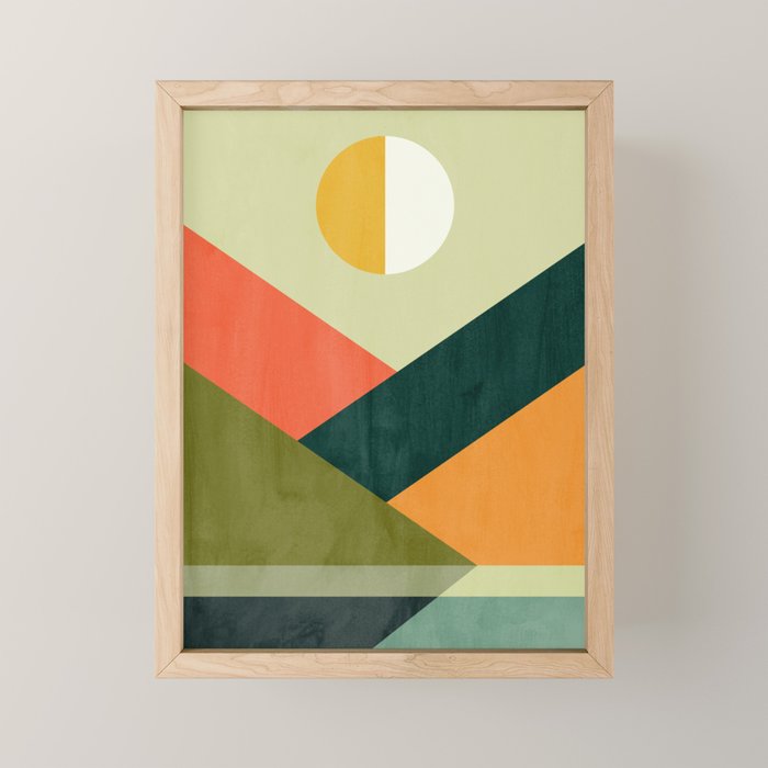 Hidden shore Mini Art Print Gallery Image 1