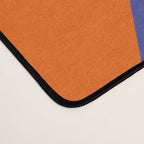 Pop Star Contemporary Abstract Pattern Blue Pink Orange Desk Mat Gallery Image 4
