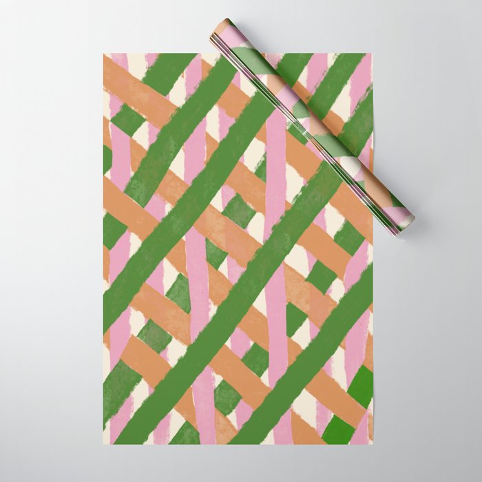 Criss Cross Wrapping Paper Gallery Image 1